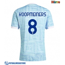 Fotballdrakt Herre Juventus Teun Koopmeiners #8 Bortedrakt 2025-26 Kortermet